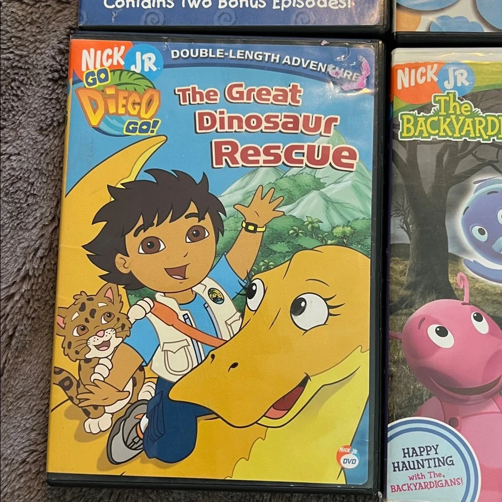 Nick Jr Nickelodeon DVD Bundle Blues Clues Diego Wonder Pets Lot Of 4 - Picture 4 of 12